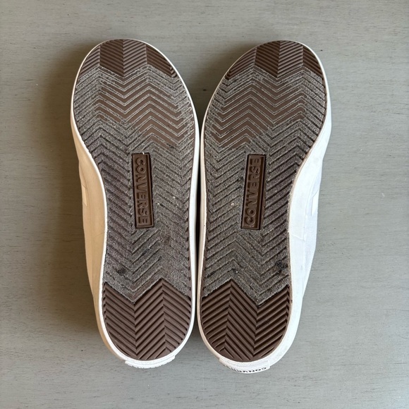 Converse Costa Women White Canvas Sneakers Trainers Size 8.5 Low Top Classic - Picture 9 of 11